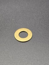 3/8 solid brass table 3 Light imperial washers  3/4 OD, 0.0455in thick - Qty 10