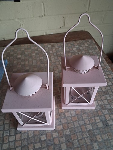 Garden candle lanterns - candle,