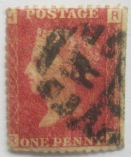 Queen Victoria 1d Red Letters