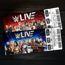 WWE Live Ticket 2025 UK Tour | Personalized Gift Reveal | Custom Voucher
