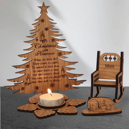 Christmas heaven memorial - christmas, in