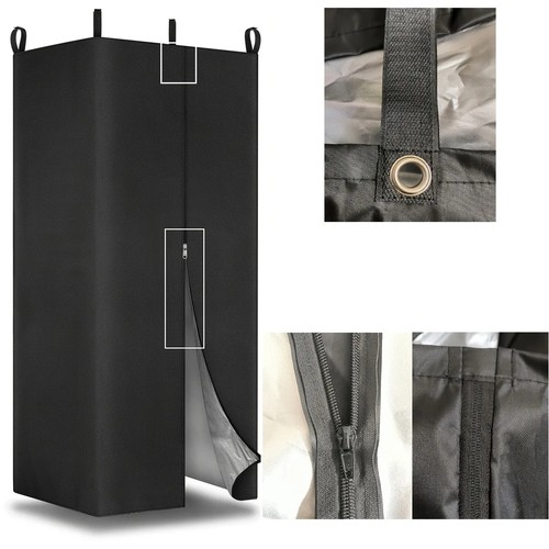 Portable black outdoor - black,
