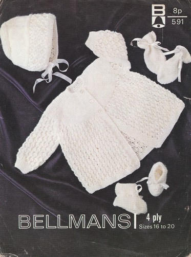 Baby jacket bonnet bootees - jacket,