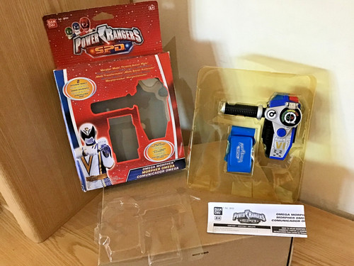Power rangers spd blue omega - power,
