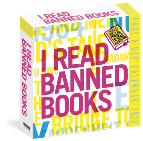 Banned books pageaday calendar - banned,