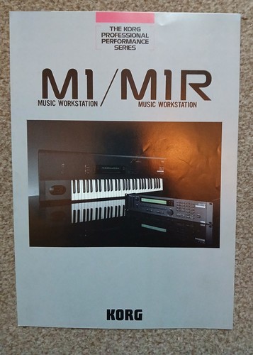 Korg m1r synth brochure - korg,