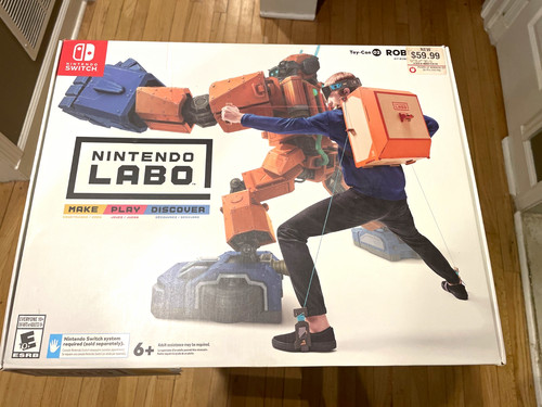 Nintendo labo toy con - nintendo, robot
