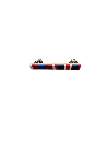 Ribbon bar and pin platinum - bar, pin,