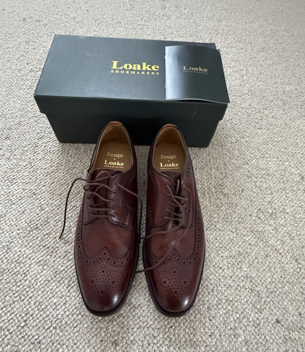 Loake simon leather derby - leather,