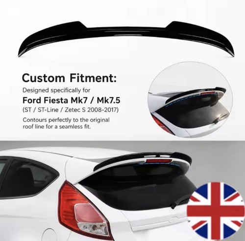 Gloss black rear - rear, ford