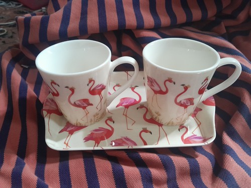 Portmeirion sara miller mugs - sara, &