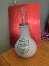 S Maw, Son Sons Vintage Antique Improved Inhaler with Stopper Mouthpiece