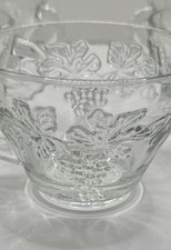 6 x Anchor Hocking Clear Glass