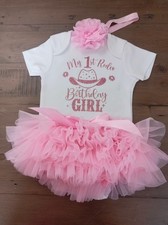 First 1st Birthday Little Miss