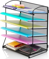 6-Tier Letter Tray Organiser