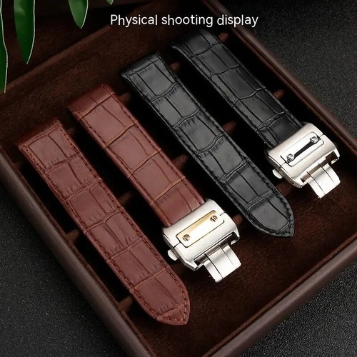 Genuine leather watch - watch, strap