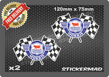 Morris Badge Chequered Flag