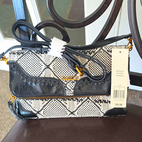 Rosetti women black - black, white