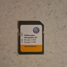 Vw Sat Nav Sd Card 3GO 919 866 AQ Europe V6 Volkswagen