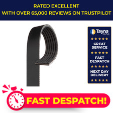 6 Rib Multi V Drive Belt fits AUDI A4 B6, B7 3.0 02 to 06 Gates 06C903137E New