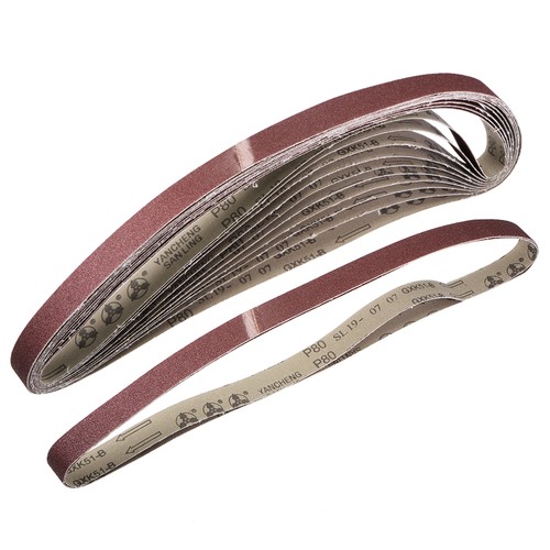 25x1065mm sanding belt grit - 25x1065mm, 80