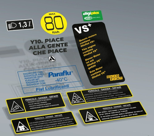 Complete kit stickers engine - kit,