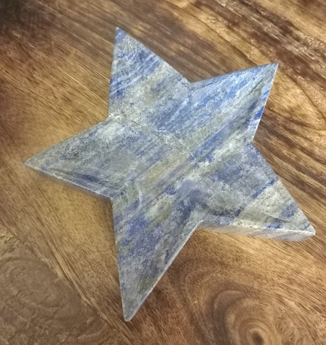 Lapis lazuli star dish - lapis,