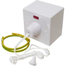 Shower Pull Cord Switch White
