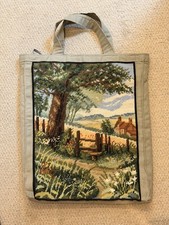 Handmade Zipped Tote Bag with