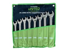 8Pc Jumbo Combi Spanners 22-32