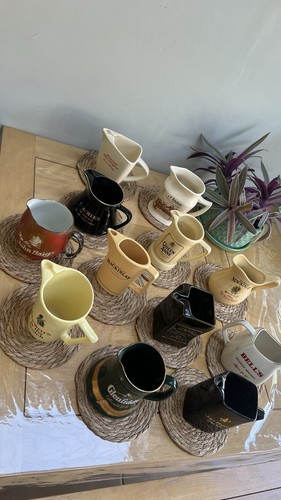 Vintage whiskey jugs - whiskey,