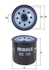 MAHLE OC 195 Oil Filter for