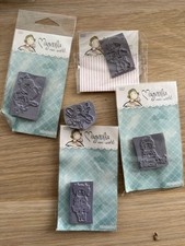 Mini magnolia tilda rubber stamps