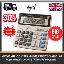 12 Digit Display Large 12