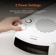 Warmlite  2Kw Fan Heater with