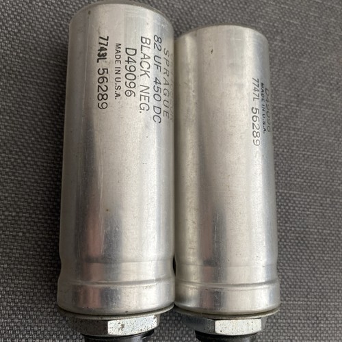 Sprague 82uf 450dc d49096 - 82uf,