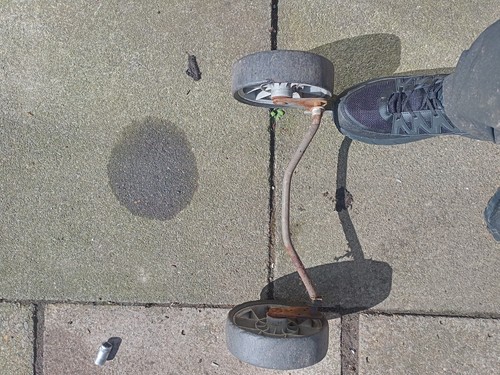 Masport lawnmower front wheels - lawnmower,