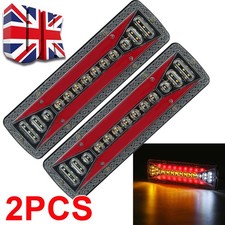 2Pc Trailer Caravan Truck Lamp