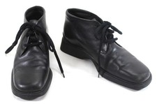 Women’s Easy Spirit Anti-Gravity Shoes – Black Leather, Size 8.5