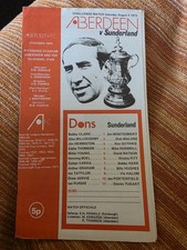 Aberdeen v Sunderland Football