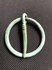 MEDIEVAL. 15TH CENTURY. BRONZE ANNULAR BROOCH BUCKLE DATING TO THE 1400’S.