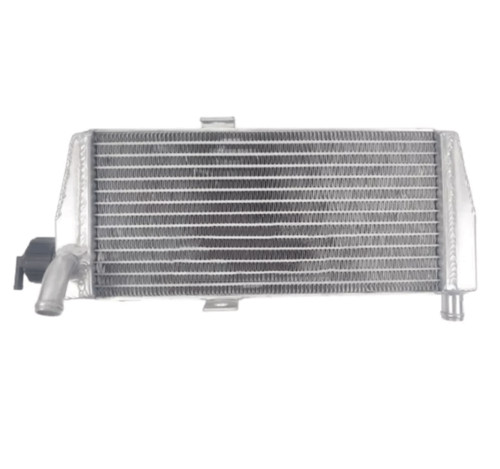 Aluminum radiator for kart - aluminum,