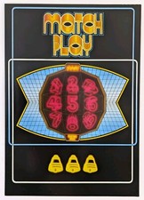 Bell-Fruit Match Play Vintage Pub Fruit Machine Flyer Leaflet Original 1980's