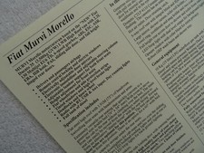 FIAT MURVI PIMENTO  Motorcaravan Price List Specification Brochure 2016. DUCATO