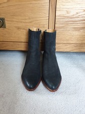 H by Hudson Black Beryl Nubuck