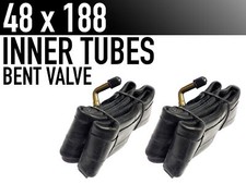 2x BENT VALVE Inner Tubes - 48