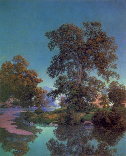 Maxfield parrish ottauquechee - parrish,