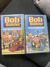VHS Bob The Builder Bundle X 2