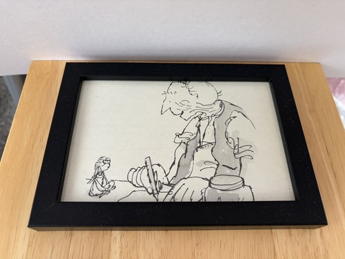 Framed quentin blake - quentin,