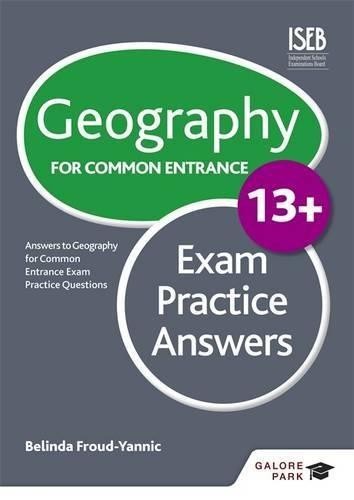 Geography for common entrance - for,